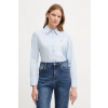 Košeľa Tommy Hilfiger modrá farba, regular, s klasickým golierom, WW0WW47169 44