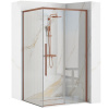 REA Sprchovací kút SOLAR - Copper Brush 90x90 -K9512 REA-K9512