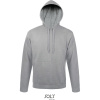 SOL's Collection Mikina s kapucí Snake, unisex COT25710107705-grey melang 2XL Melír šedá