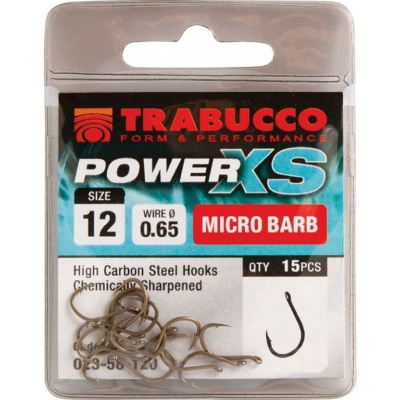 15ks - Háčiky Trabucco Power XS Veľkosť 16