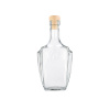 Fľaša sklo 500ml BONAPARTE so zátkou HRÍBEK