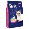 Suché krmivo pre mačky Brit Premium by Nature Cat Adult, kuracie mäso 8 kg