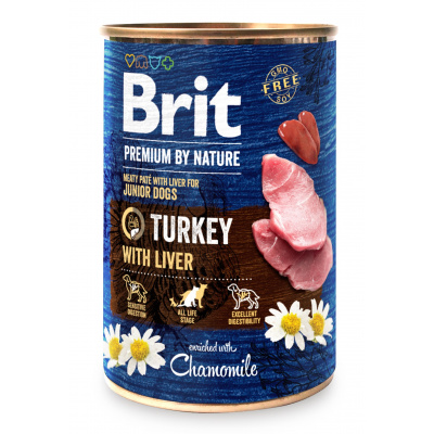 Brit Premium by Nature Turkey with Liver 400g