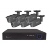 Securia Pro IP kamerový systém NVR6CHV4S-B smart, čierny Nahrávanie: 4TB disk