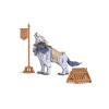 RoboTime 3D Dřevěné puzzle Vlk bojovník - Warrior Wolf