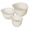 Miska Curver® BASIC, sada misiek 3 ks, na šľahanie, 1.5 lit.+2 lit.+2.5 lit., biele