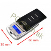 Vrecková digitálna váha Car Key 200 g / 0.01 g