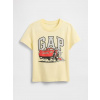 GAP Baby tričko Gap & Disney Cars Žltá 2YRS