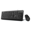 GENIUS klávesnice s myší KM-160, Drátový set USB, Copilot, černý, CZ+SK layout 31330001433