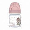 Canpol babies fľaša sa širokým hrdlom Bonjour Paris růžová 120ml