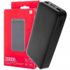 Power banka Xiaomi POWERBANK 20000mAh 2xUSB kábel 20000mAh 18W (POWERBANK XIAOMI MI REDMI 20000 MAH 18W ČIERNA LED RÝCHLO NABÍJANIE)