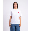 Carhartt WIP W' S/S Heart Patch T-Shirt White/Red XS