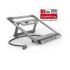 HAMA Connect2Office Stand USB-C Docking Station, Notebook Holder, 12 Ports - 00200139