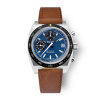 Nivada Grenchen Autochron Blue Automatic - Brown Leather + 5 rokov záruka a darček ZADARMO