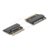 Delock - Adaptér rozhraní - M.2 Key B+M male to M.2 Key M slot - extension - M.2 - M.2 Card - PCIe 4.0 x2, SATA