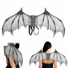 Doplnky pre Halloween - Bat krídla, upírske oblečenie diabol (Bat krídla, upírske oblečenie diabol)