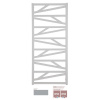Lotosan ARBO rebríkový radiátor 50 x 120 cm, D50, aluminium aluminium ARB-50/120-D50-LC18