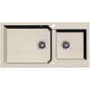 Laveo MILOS granitový drez 98 x 50 cm, bež SPM_4209