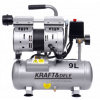 Bezolejový kompresor 9l 550W 8 barů , Kraft&Dele KD1384