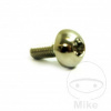 Skrutky brzdového kotúča M6X1.00 mm 17 mm nerez V4A pre Honda VTX 1800 2001-2006