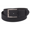 Pánsky kožený opasok 747-40-47 čierny hladký pracka Medard