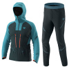 Komplet DYNAFIT TLT GTX Jacket M Storm Blue + Transalper Hybrid Blueberry