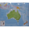 nástěnná mapa Australasia - lamino, 120x100 cm