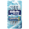 Gillette Blue III COOL pánsky holiaci strojček na jedno použitie 3 ks