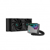 DeepCool LT520 Procesor Vodné chladenie typu všetko v jednom 12 cm Čierna 1 kusov (R-LT520-BKAMNF-G-1)