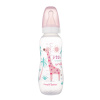 Canpol babies Fľaša s potlačou MAXI 330ml bez BPA Canpol Ružová