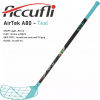 Florbalová hokejka ACCUFLI AirTek A80 Teal Zahnutie hokejky:: Ľavá (ľavá ruka dole), Dĺžka: 80cm
