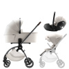 BRITAX Sada kočíka Rio + hlboká vanička + autosedačka Baby-Safe PRO Lux, Soft Taupe