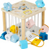 Montessori drevená vkladacia kocka Kruzzel 22885