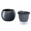 Nohel garden Obal na květník MAZE plastový matný d40x26cm