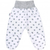 NEW BABY Dojčenské polodupačky New Baby Classic II sivé s hviezdičkami Veľ. 80