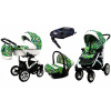 Detský kočík 4v1 BabyLux Tropical kočík gondola autosedačka základňa ISOFIX