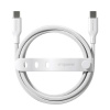 PanzerGlass kábel EMPOWER Racing USB-C to USB-C 2m 240W - White EM86681