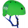 detská prilba TRIPLE EIGHT LITTLE TRICKY HELMET Green Rubber 50-56 cm