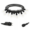 Reťaz svietiaca LED WW 10ks 5m 24V IP44 ML15613