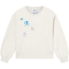 Champion Mikiny Crewneck Sweatshirt Biela