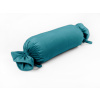 Biante Zamatový vankúš valec bonbon Velvet Prémium SVP-035 Tyrkysovo modrý 15x60 cm
