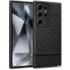 Kryt na mobil Spigen Caseology Parallax Matte Black Samsung Galaxy S24 Ultra (ACS07318)