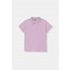United Colors of Benetton detské bavlnené polo tričko s elastanom 3WG9C300O.G.Stagionale fialová 130