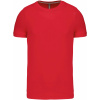 KARIBAN VINTAGE K356 / Pánske tričko s krátkym rukávom - red XXL