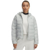 Under Armour Women's Legend Hooded Down Jacket Green 10 (S)