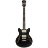 D'Angelico Excel Mini DC Tour Solid Black - elektrická gitara