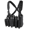 CONDOR OUTDOOR vesta taktická RECO CHEST RIG ČIERNA