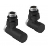 SAPHO - COMPACT BLACK pripojovacia sada ventilov , CP5115BS