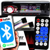 1DIN 12V LCD FM autorádio 4x50W USB Bluetooth SD + diaľkové RENEW FORCE