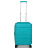 Malý kabínový kufor na kolieskach s expandérom TSA 40l Airtex 646 mořská